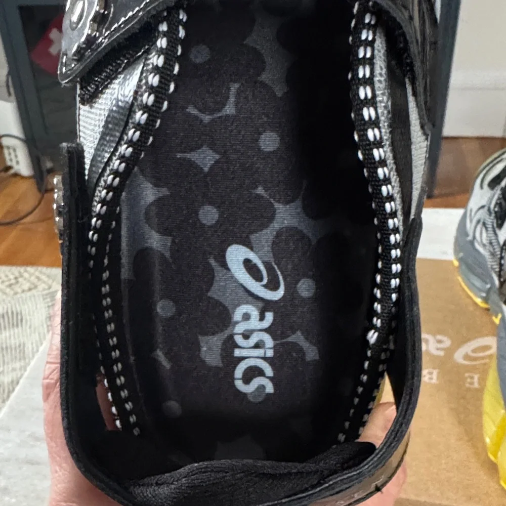 Cecilie Bahnsen x ASICS Gel-Quantum 360 VIII sneakers Yellow/Silver/Black - Picture 10 of 14